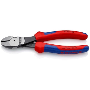 Knipex 74 02 180 Diagonal Cutter high-leverage 180mm Grip Handle